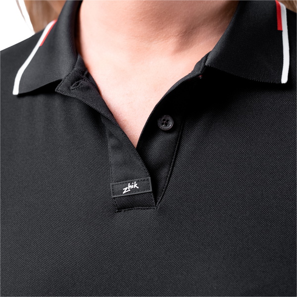 Zhik Womens Elite Active Polo POL-0160-W-BLK - Black